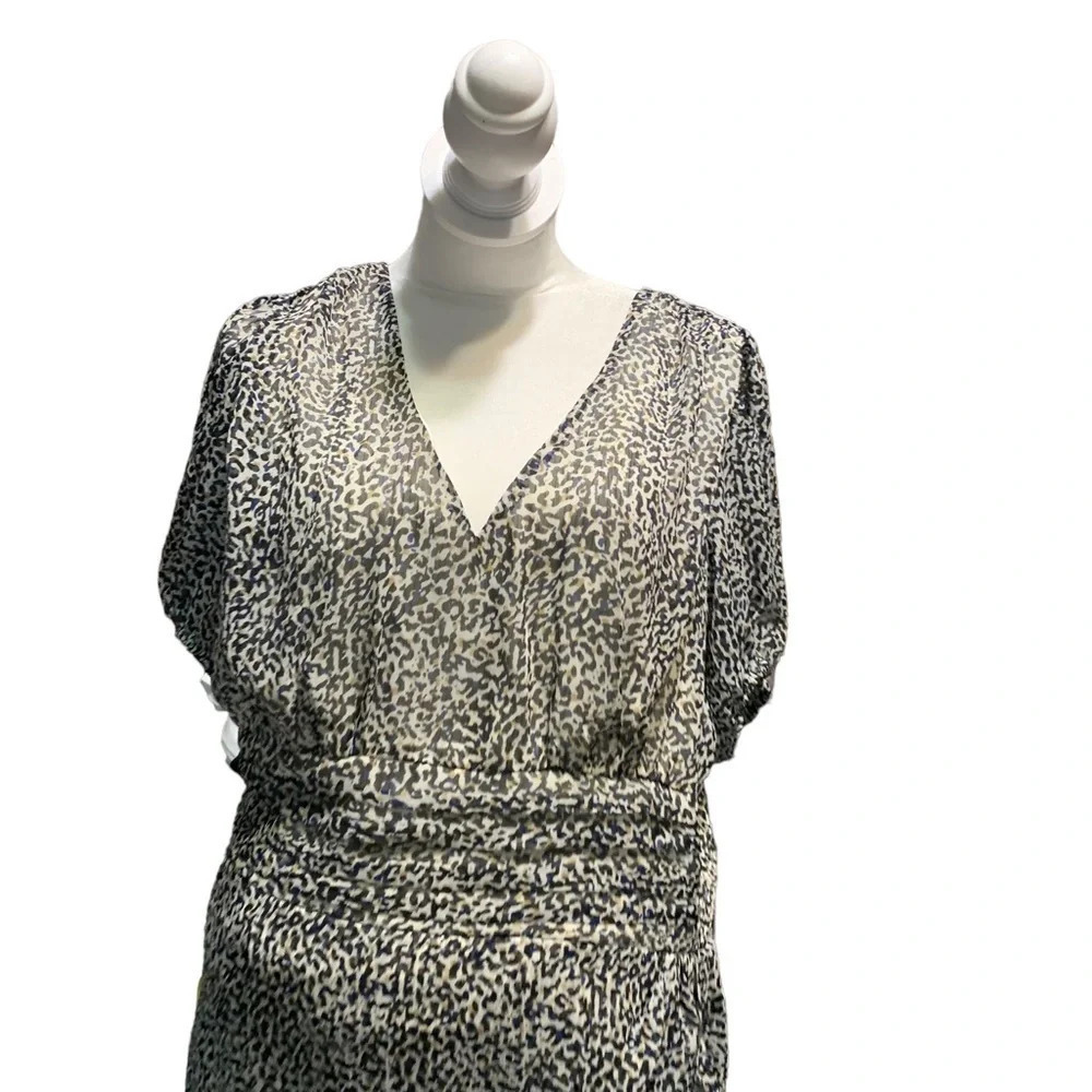 Express women's size medium leopard print dress - Picture 5 of 6